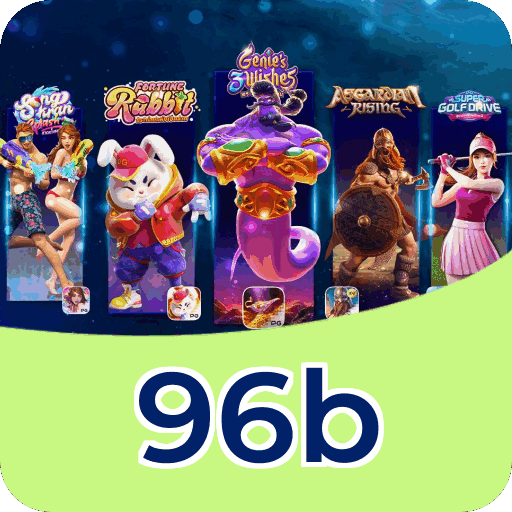 Números do app 96b em material de marketing — ilustração, não auditoria