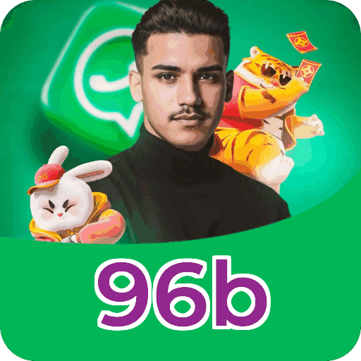 Números do app 96b em material de marketing — ilustração, não auditoria